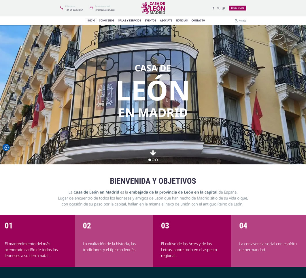 Casa de León en Madrid